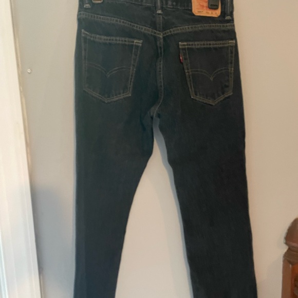 Levi 505 black faded jeans - Picture 2 of 5